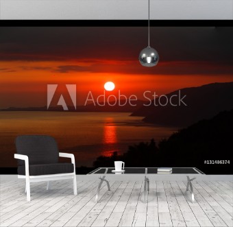 Picture of Sunset in Gagra Abkhazia